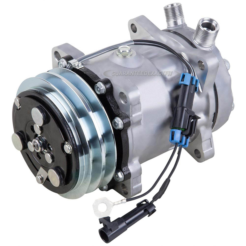 Heavy Duty Version A/C Compressor w/Clutch for Volvo NEW OEM White