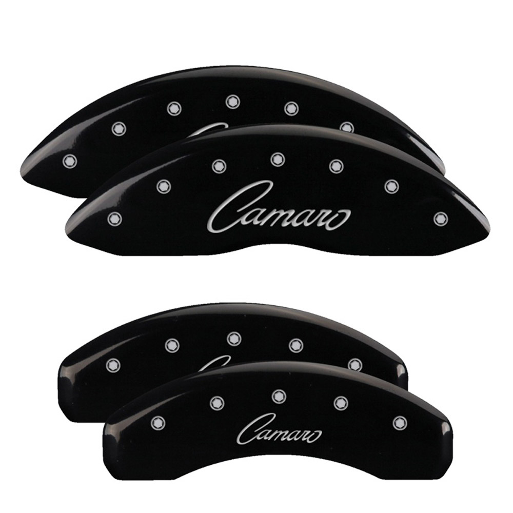 MGP Caliper Covers 14033SCCSBK Disc Brake Caliper Cover