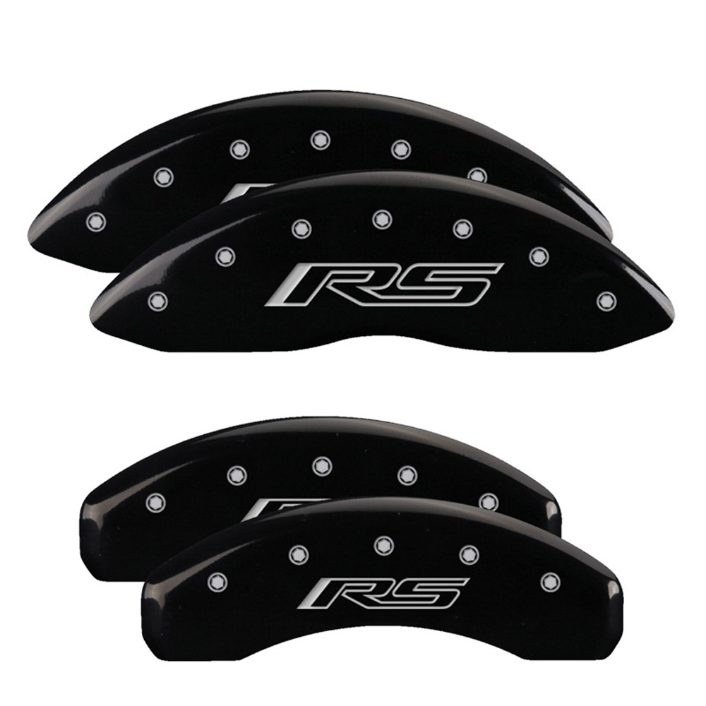 MGP Caliper Covers 14033SRS5BK Disc Brake Caliper Cover