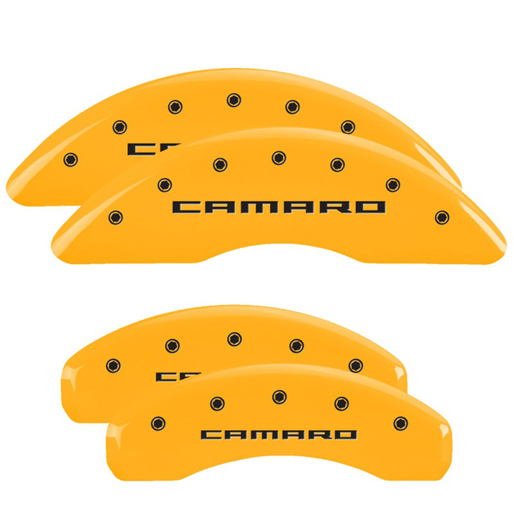 MGP Caliper Covers 14253SCA5YL Disc Brake Caliper Cover