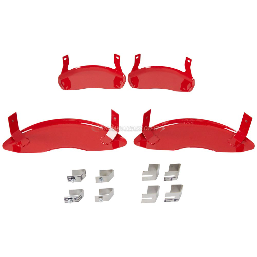 MGP Caliper Covers 14263SBOWRD Disc Brake Caliper Cover