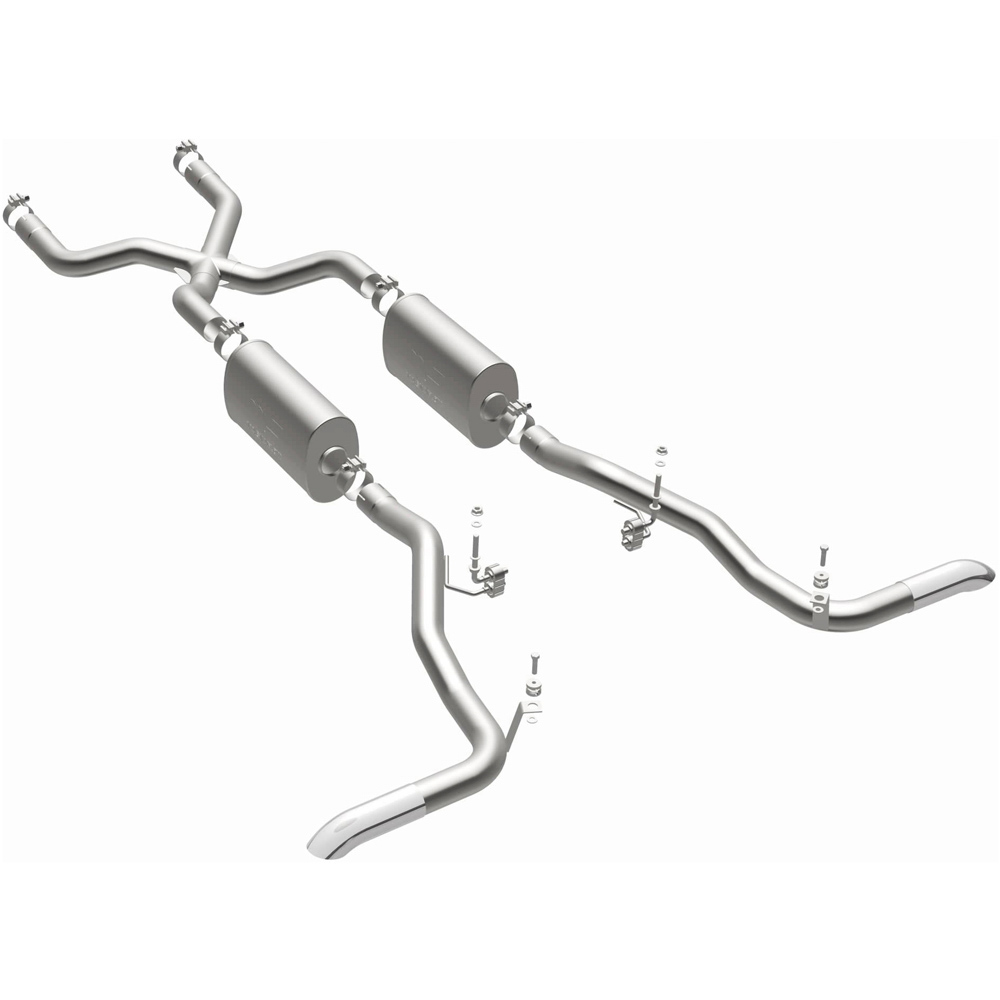 1972 Ford Bronco Performance Exhaust System