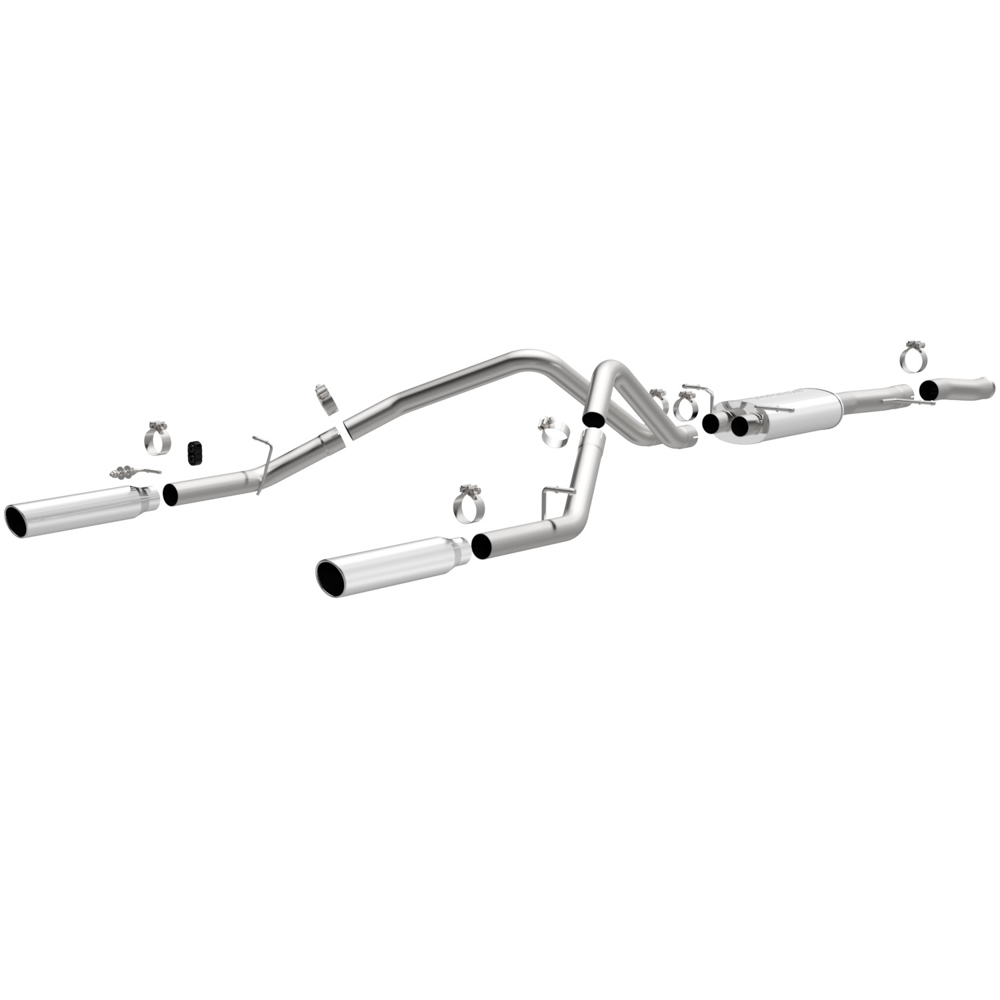 2013 GMC Sierra Cat Back Performance Exhaust Sierra 1500 - 4.8L