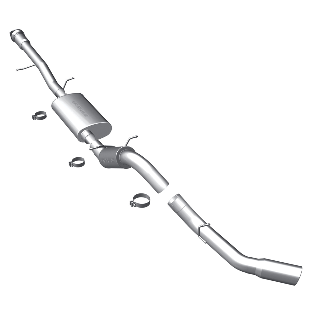 2010 GMC Sierra Cat Back Performance Exhaust Sierra 1500 - Denali - 6