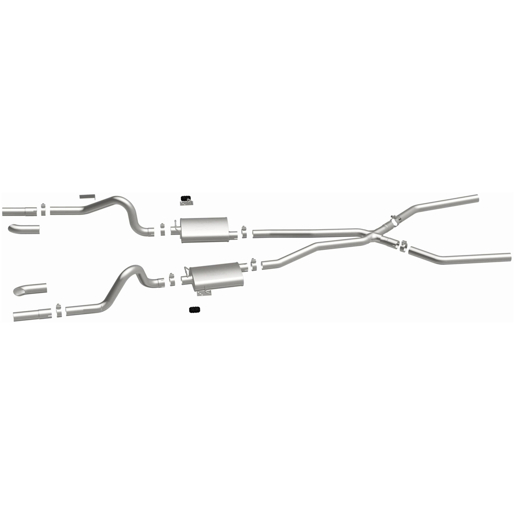 1969 Ford Mustang Performance Exhaust System