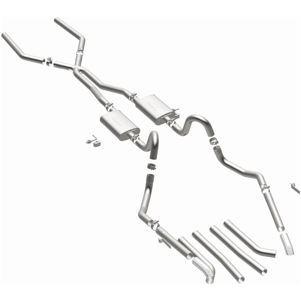 1966 Oldsmobile Cutlass Performance Exhaust System