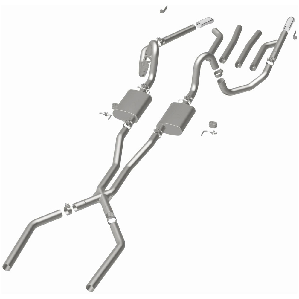 1966 Oldsmobile Cutlass Performance Exhaust System