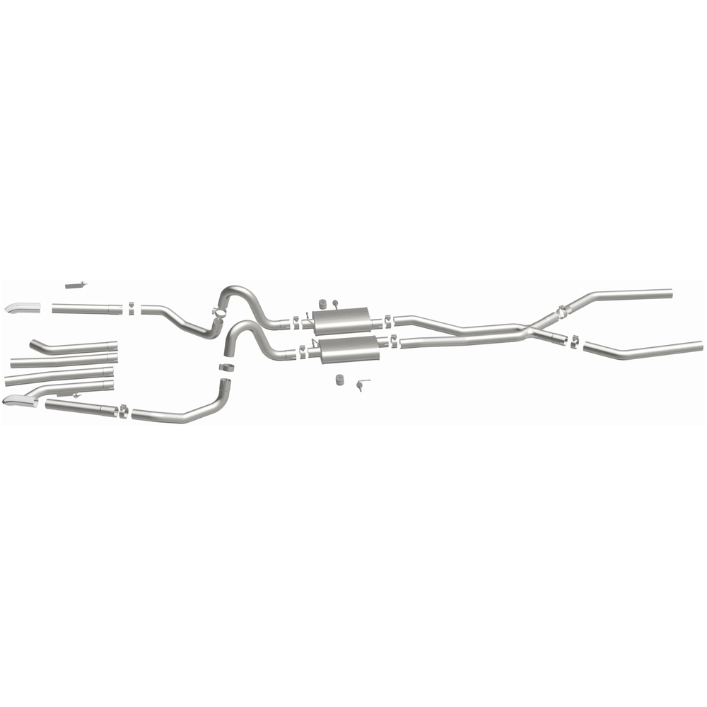 1966 Oldsmobile Cutlass Performance Exhaust System