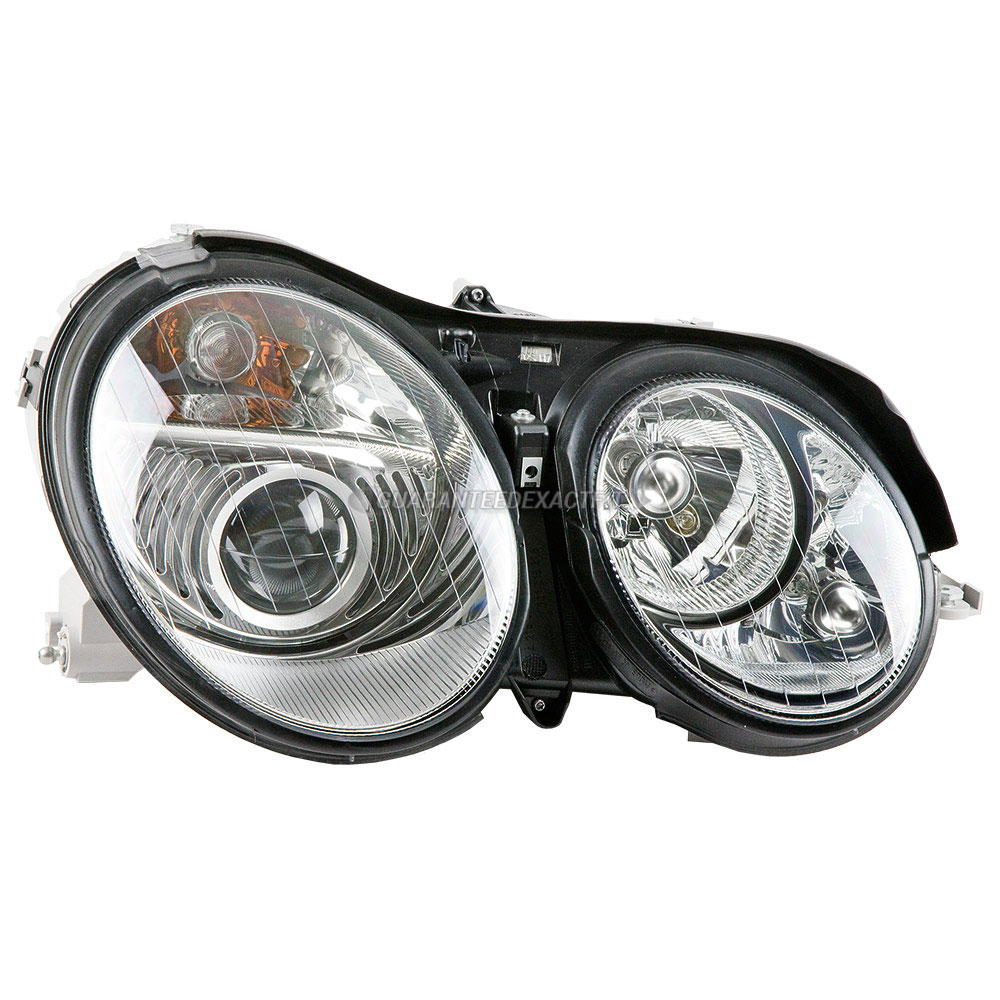 2003 Mercedes Benz CL600 Headlight Assembly Pair