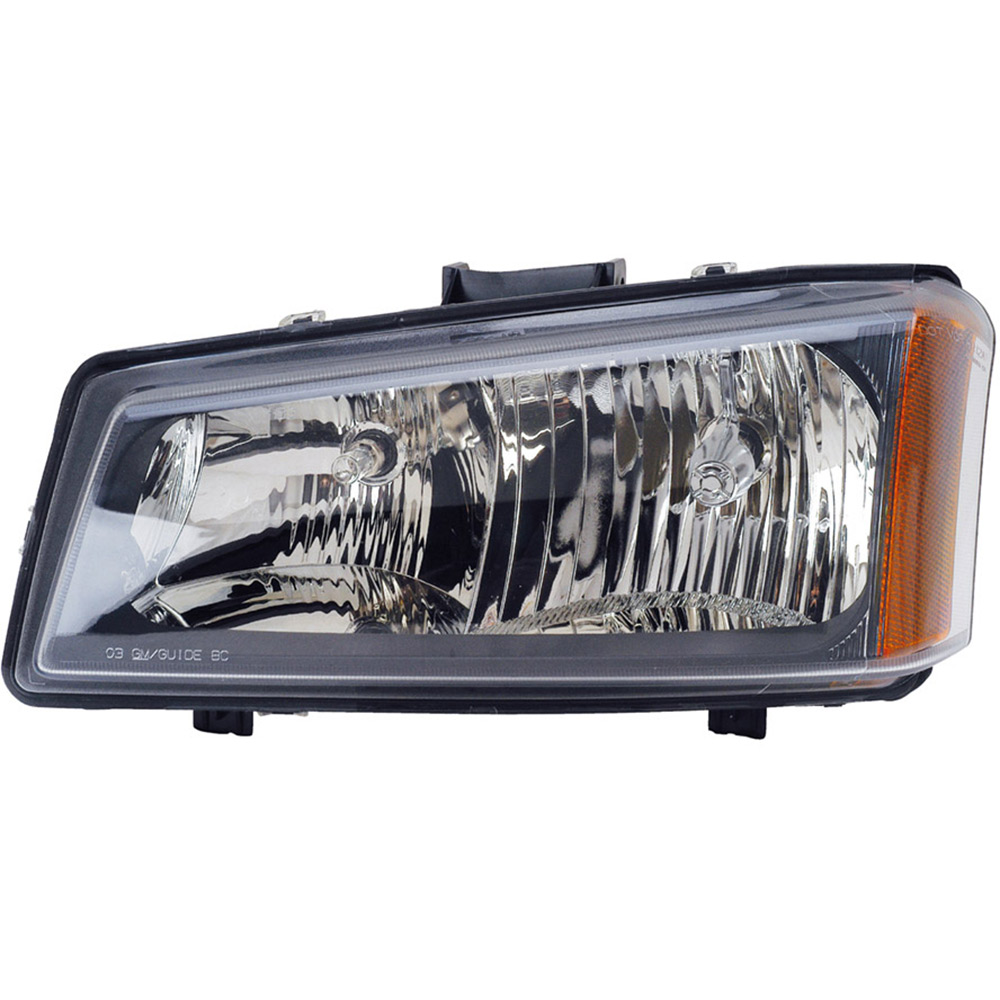 2004 Chevrolet Silverado Headlight Assembly Silverado 1500 LS Crew