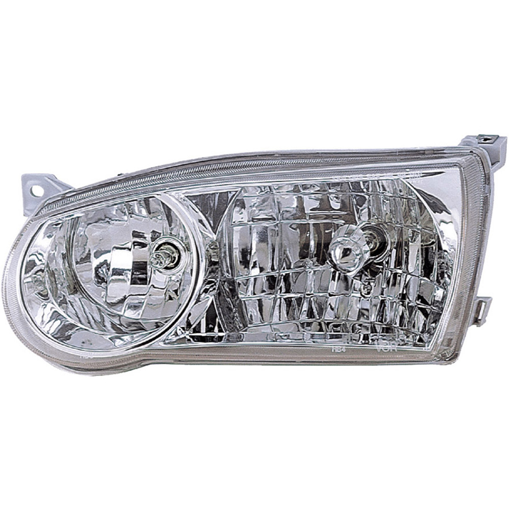 2001 Toyota Corolla Headlight Assembly CE Sedan Halogen Type Left