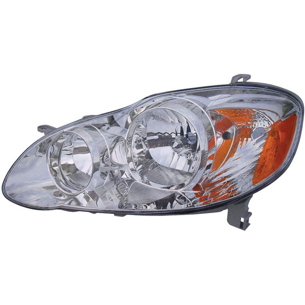 2008 Toyota Corolla Headlight Assembly Pair Pair of Headlight