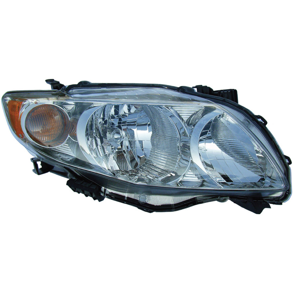 2009 Toyota Corolla Headlight Assembly LE Sedan North America Built Right 1601465 AN
