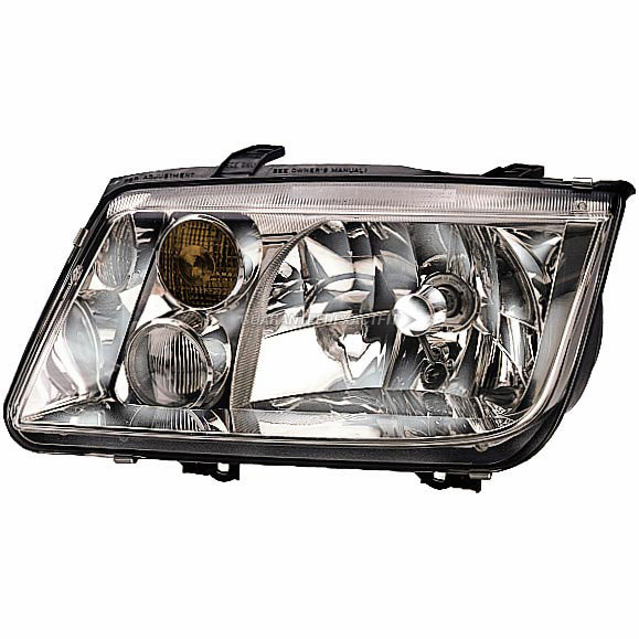 2003 Volkswagen Jetta Headlight Assembly Pair