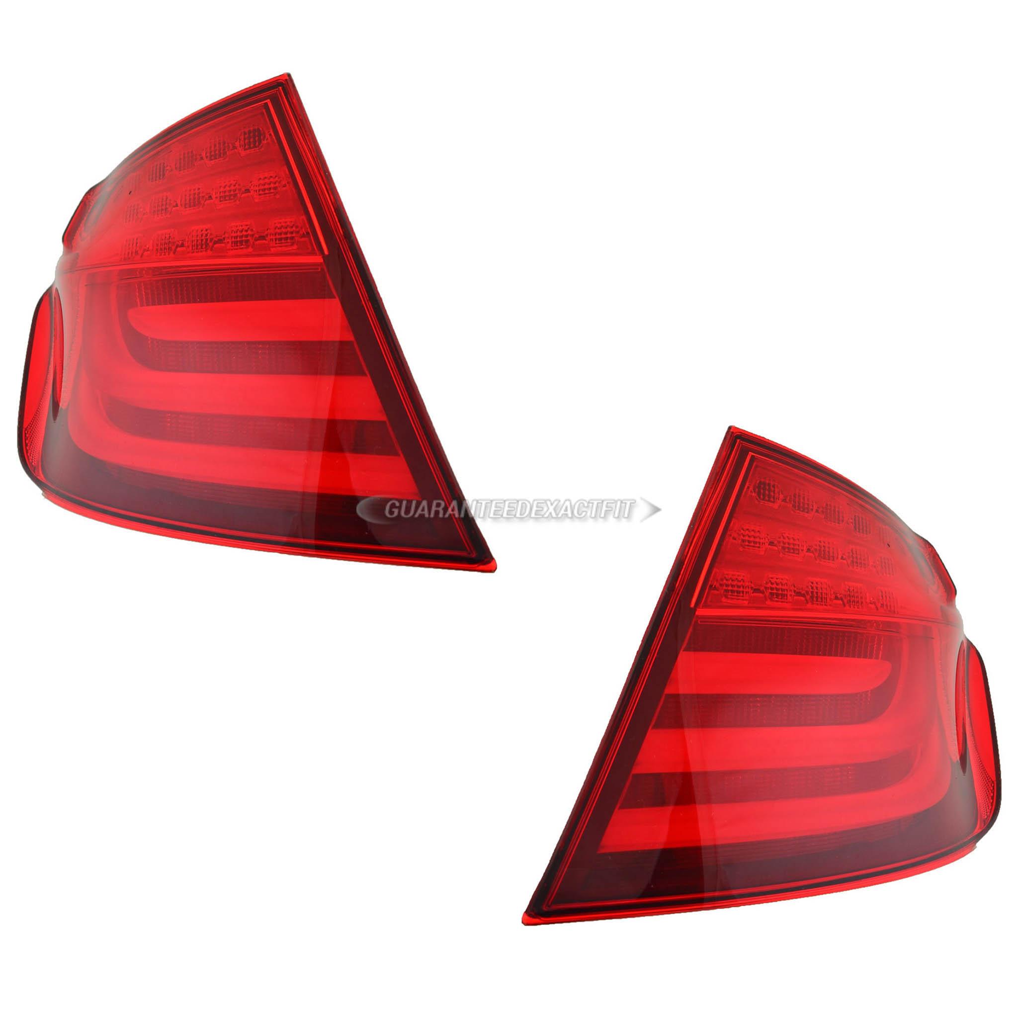 2012 Bmw 528 tail light assembly pair 