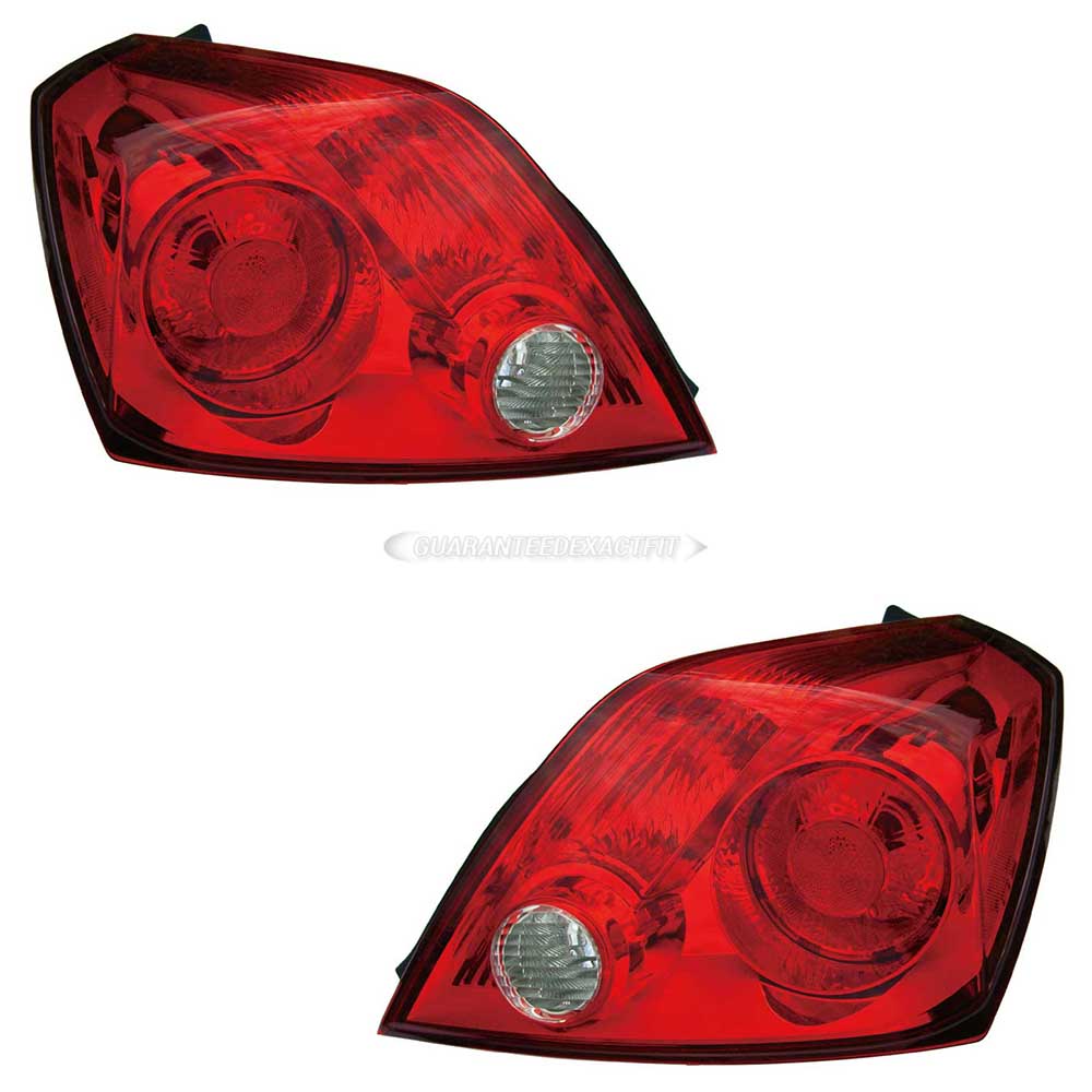 2009 Nissan Altima Tail Light Assembly Pair