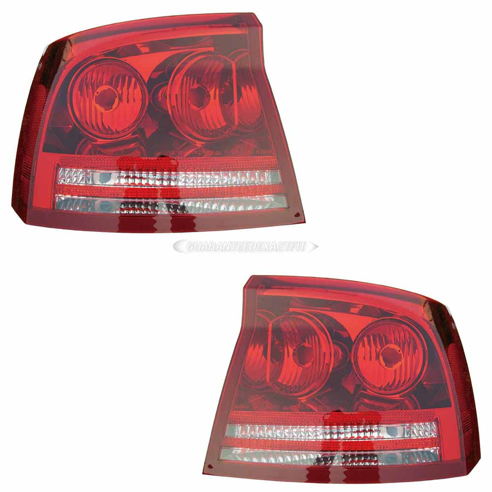 2007 Dodge Charger Tail Light Assembly Pair