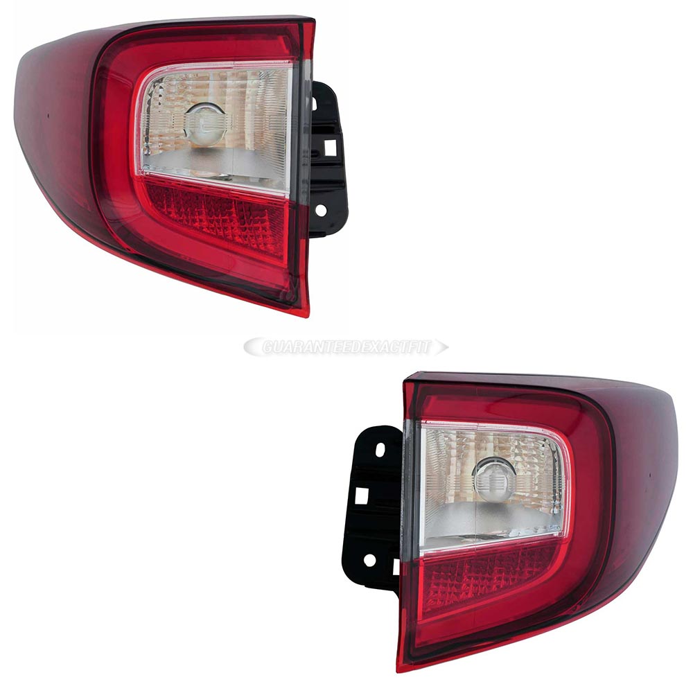 2020 Acura RDX Tail Light Assembly Pair
