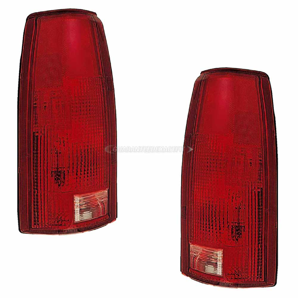 2000 Gmc Yukon Tail Light Assembly Pair