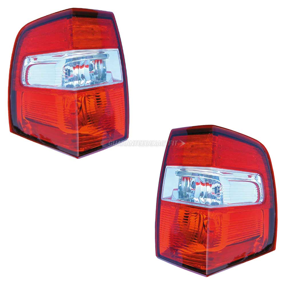 2012 Ford Expedition Tail Light Assembly Pair