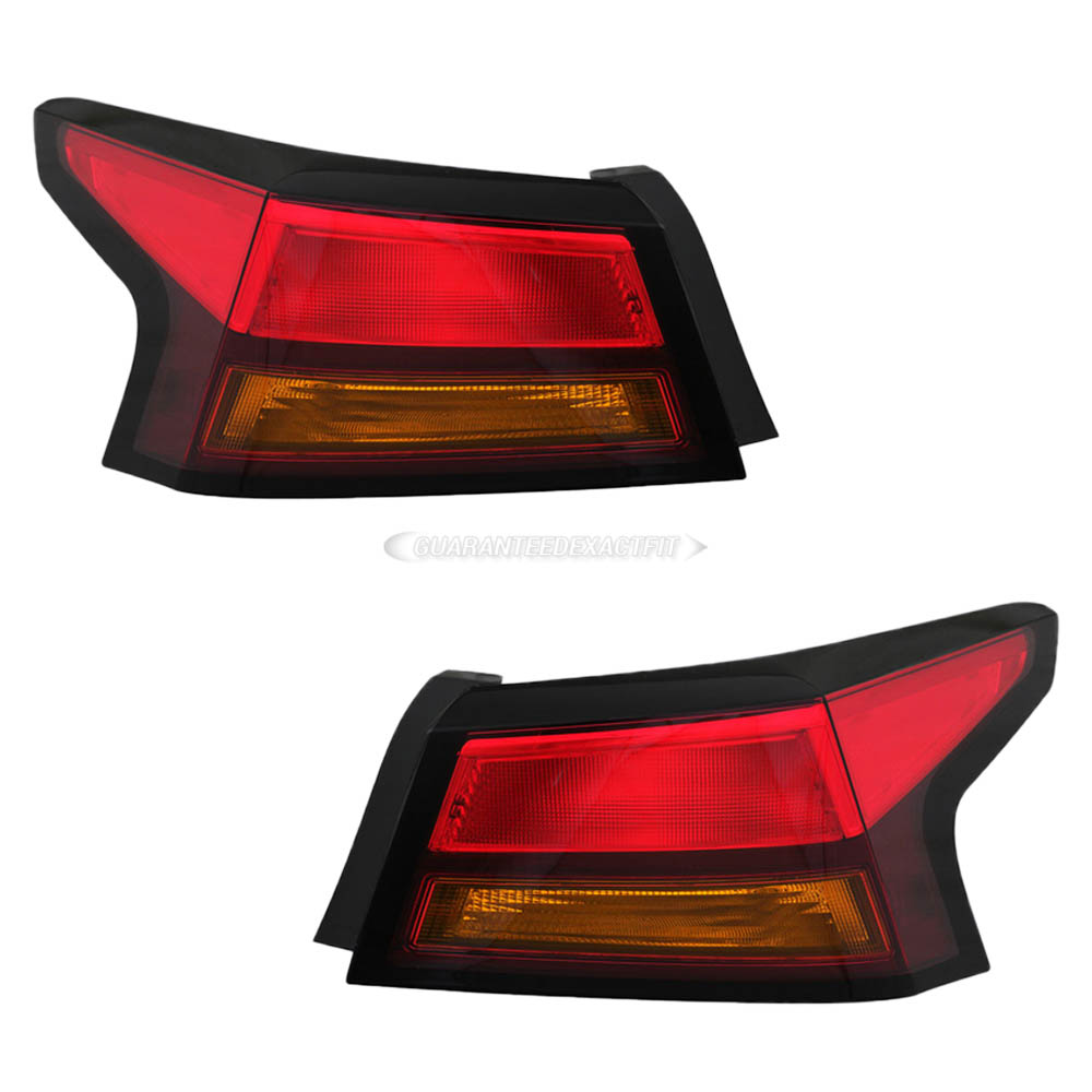 2019 Nissan Altima Tail Light Assembly Pair