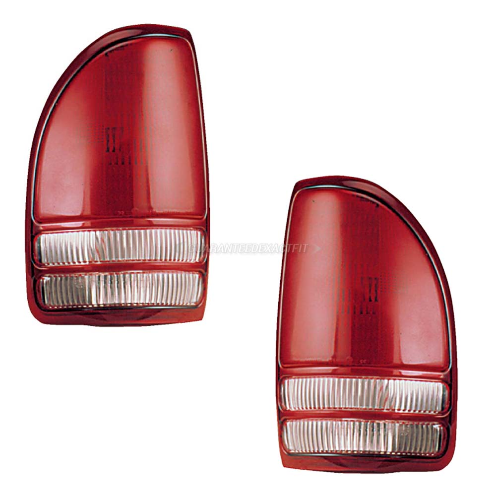 2000 Dodge Dakota Tail Light Assembly Pair