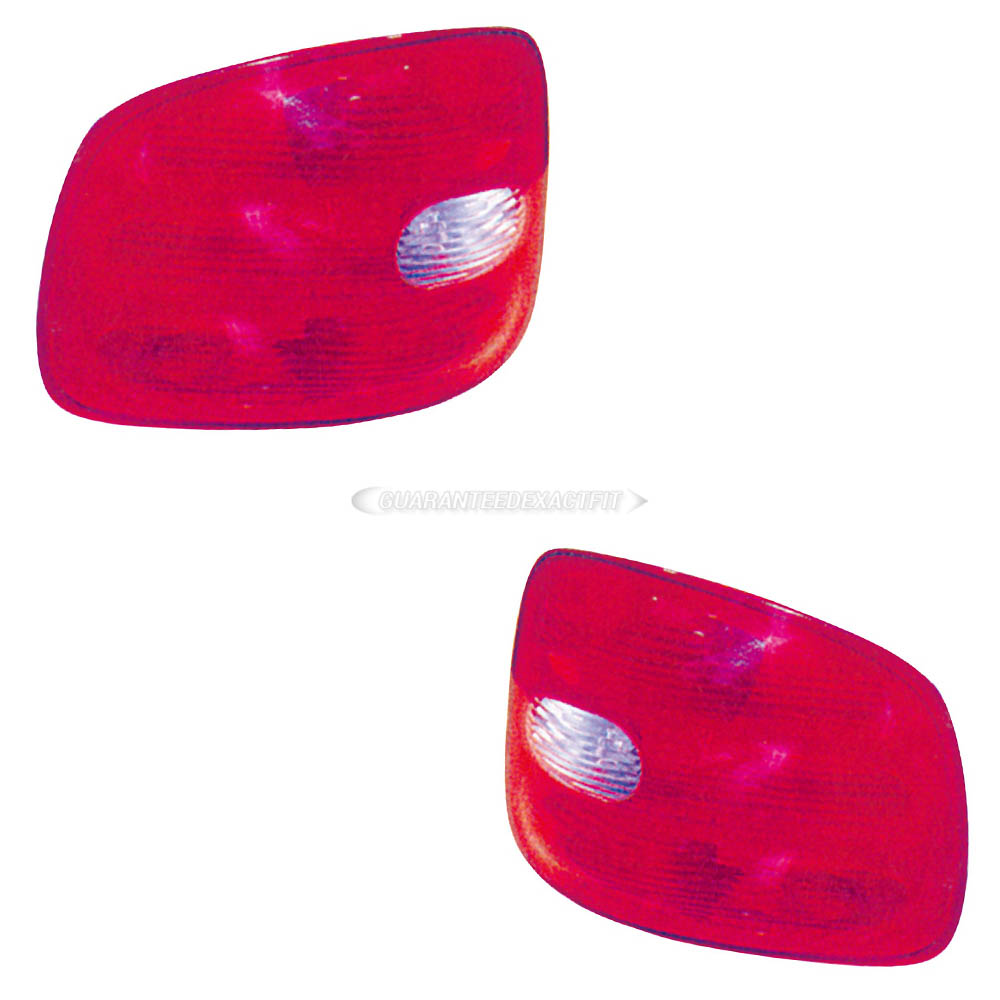 2000 Ford F Series Trucks Tail Light Assembly Pair
