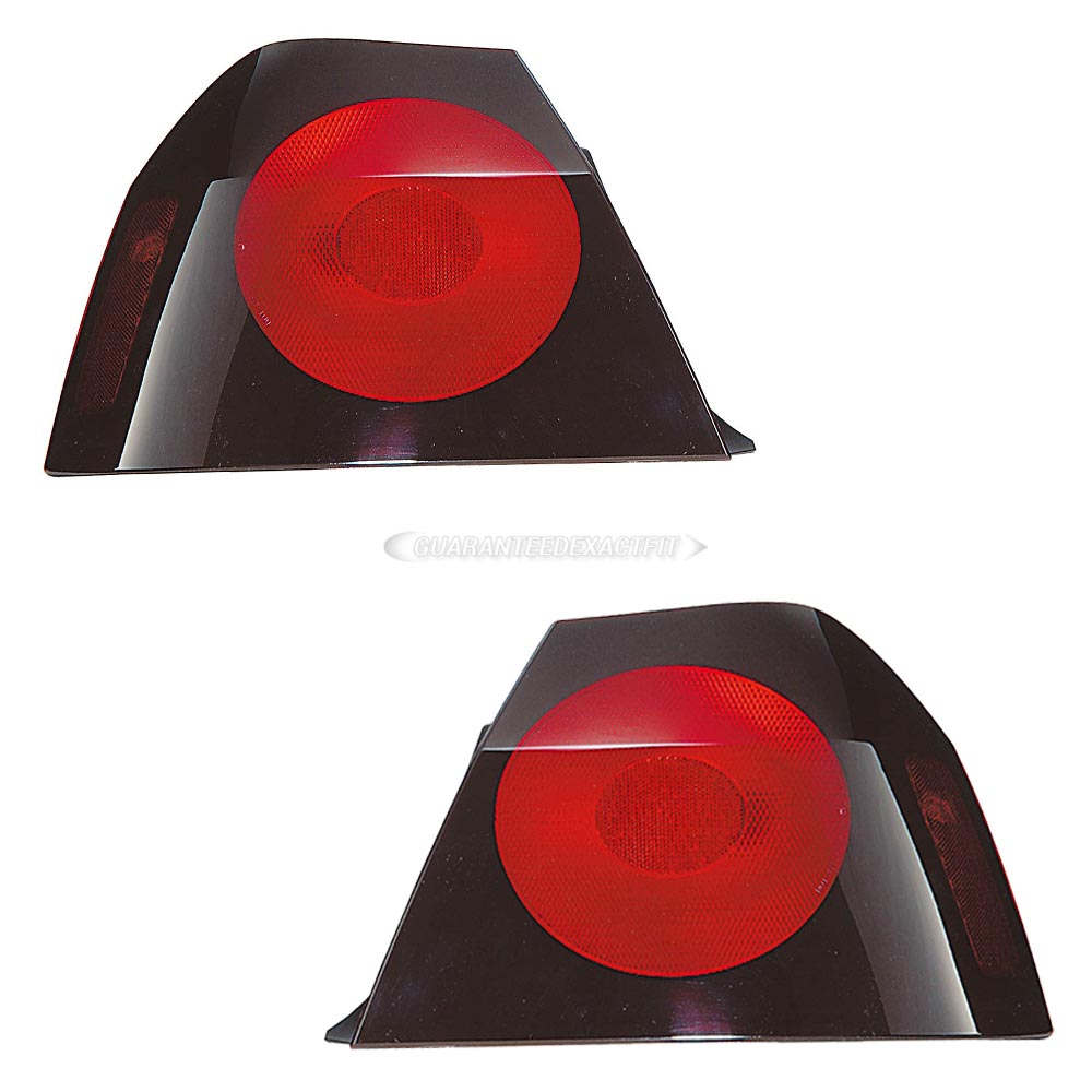 2005 Chevrolet Impala Tail Light Assembly Pair