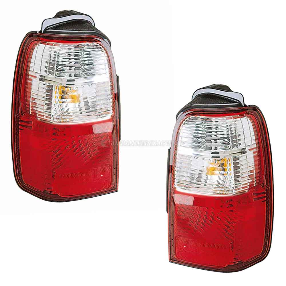 2001 Toyota 4Runner Tail Light Assembly Pair