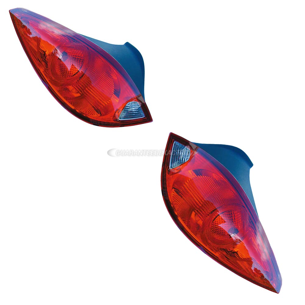 2007 Pontiac G6 Tail Light Assembly Pair