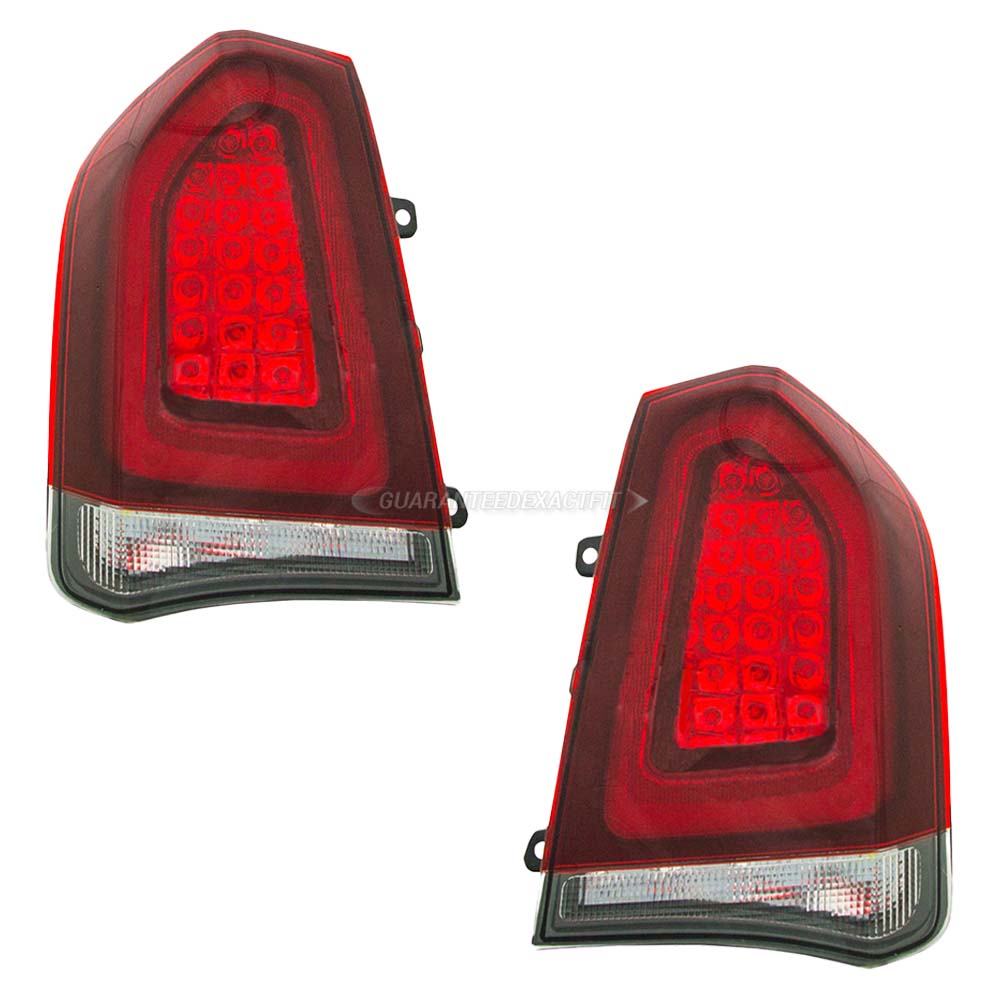 2016 Chrysler 300 Tail Light Assembly Pair