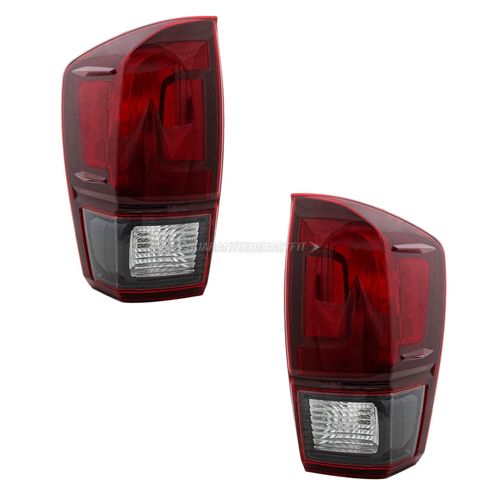 2019 Toyota Tacoma Tail Light Assembly Pair