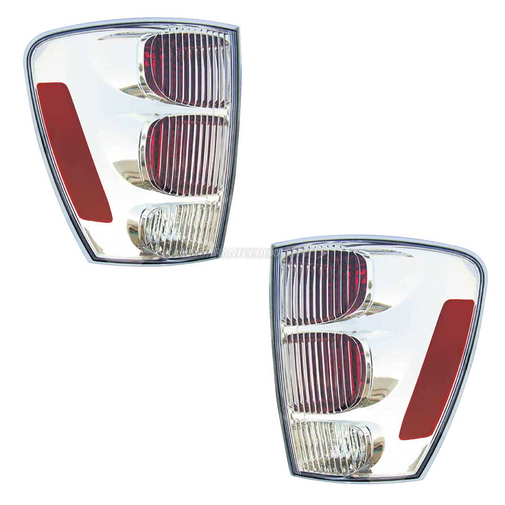 2008 Chevrolet Equinox Tail Light Assembly Pair