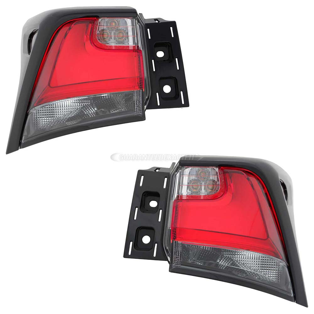 2017 Lexus NX300h Tail Light Assembly Pair