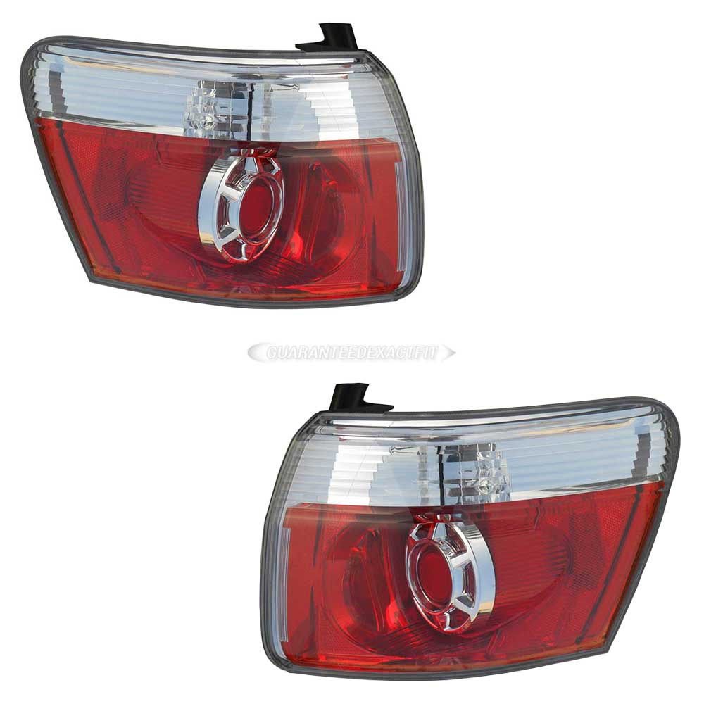 2012 Gmc Acadia Tail Light Assembly Pair