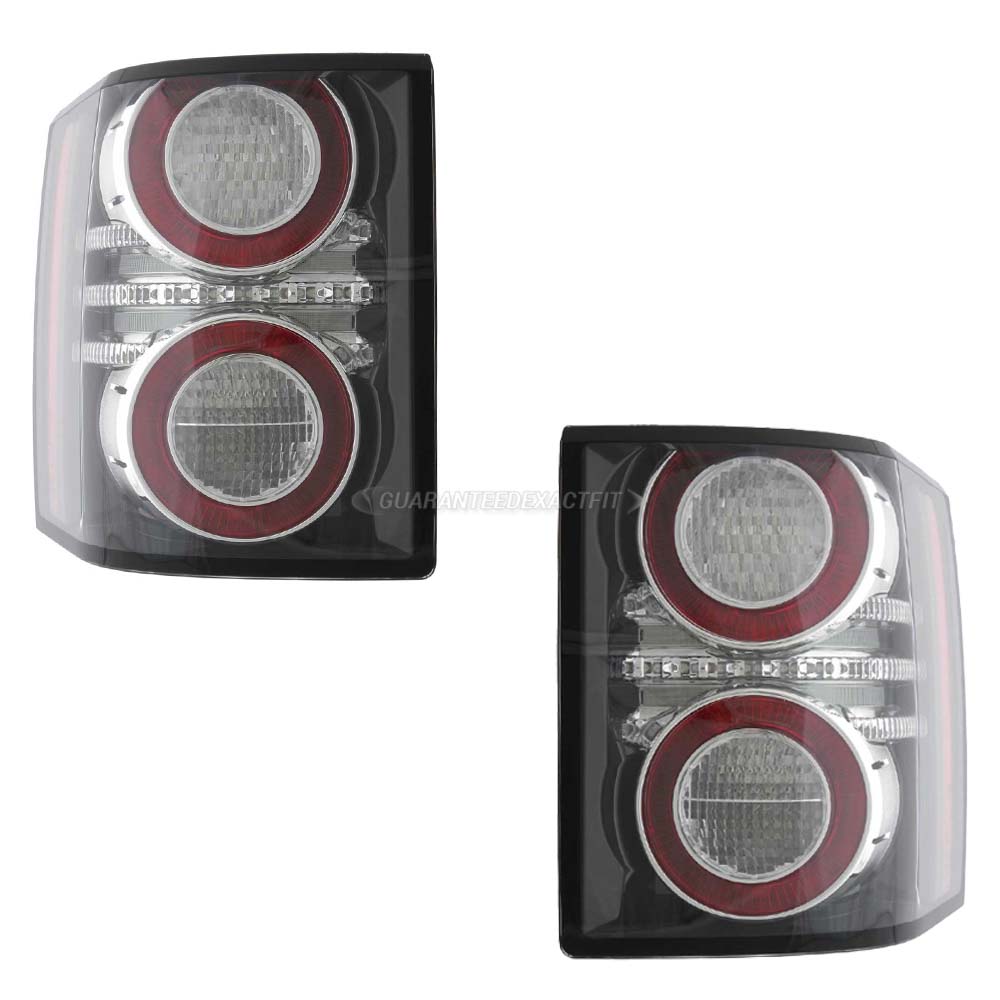 2011 Land Rover Range Rover Tail Light Assembly Pair