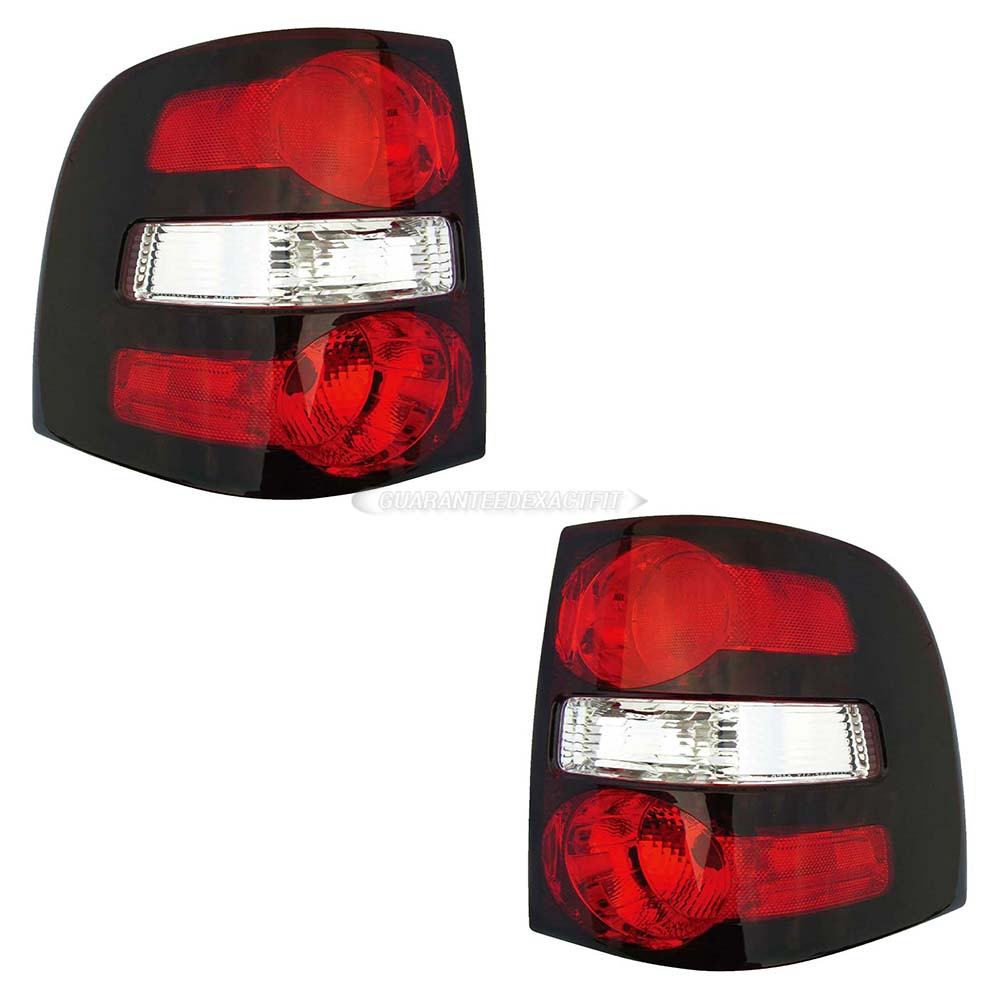 2006 Ford Explorer Tail Light Assembly Pair