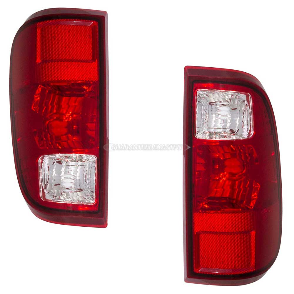 2012 Ford F-450 Super Duty Tail Light Assembly Pair