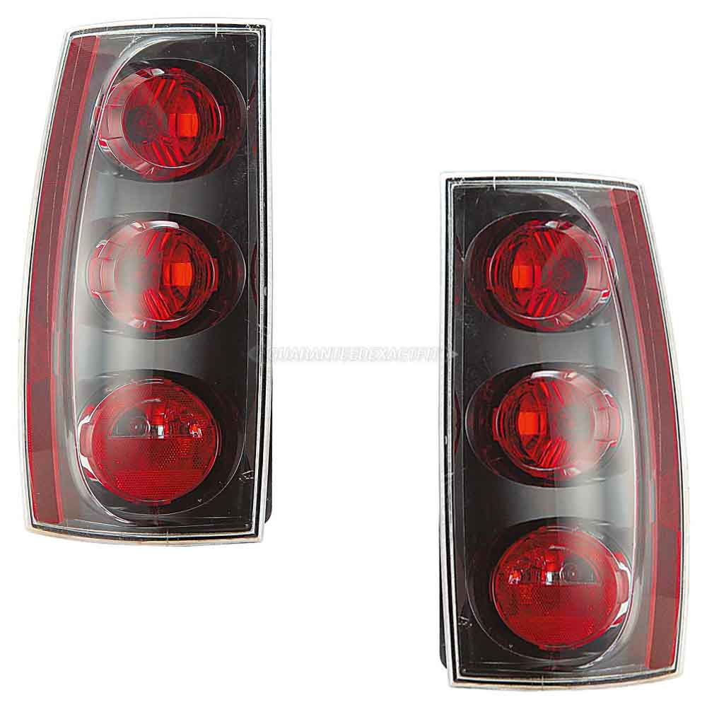 2012 Gmc Yukon Tail Light Assembly Pair