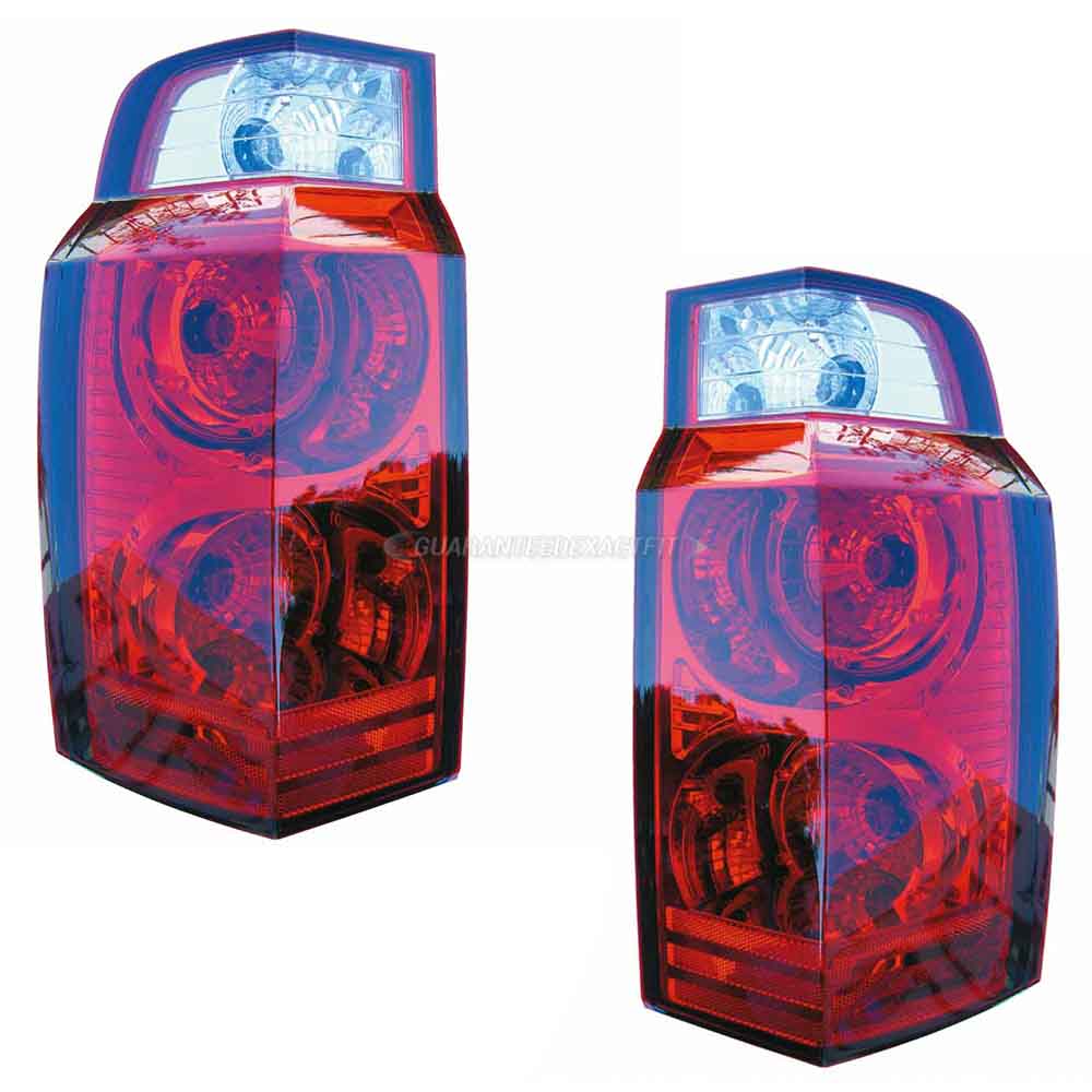 2009 Jeep Commander Tail Light Assembly Pair