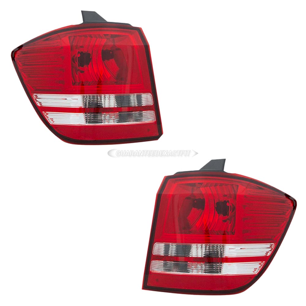 2009 Dodge Journey Tail Light Assembly Pair