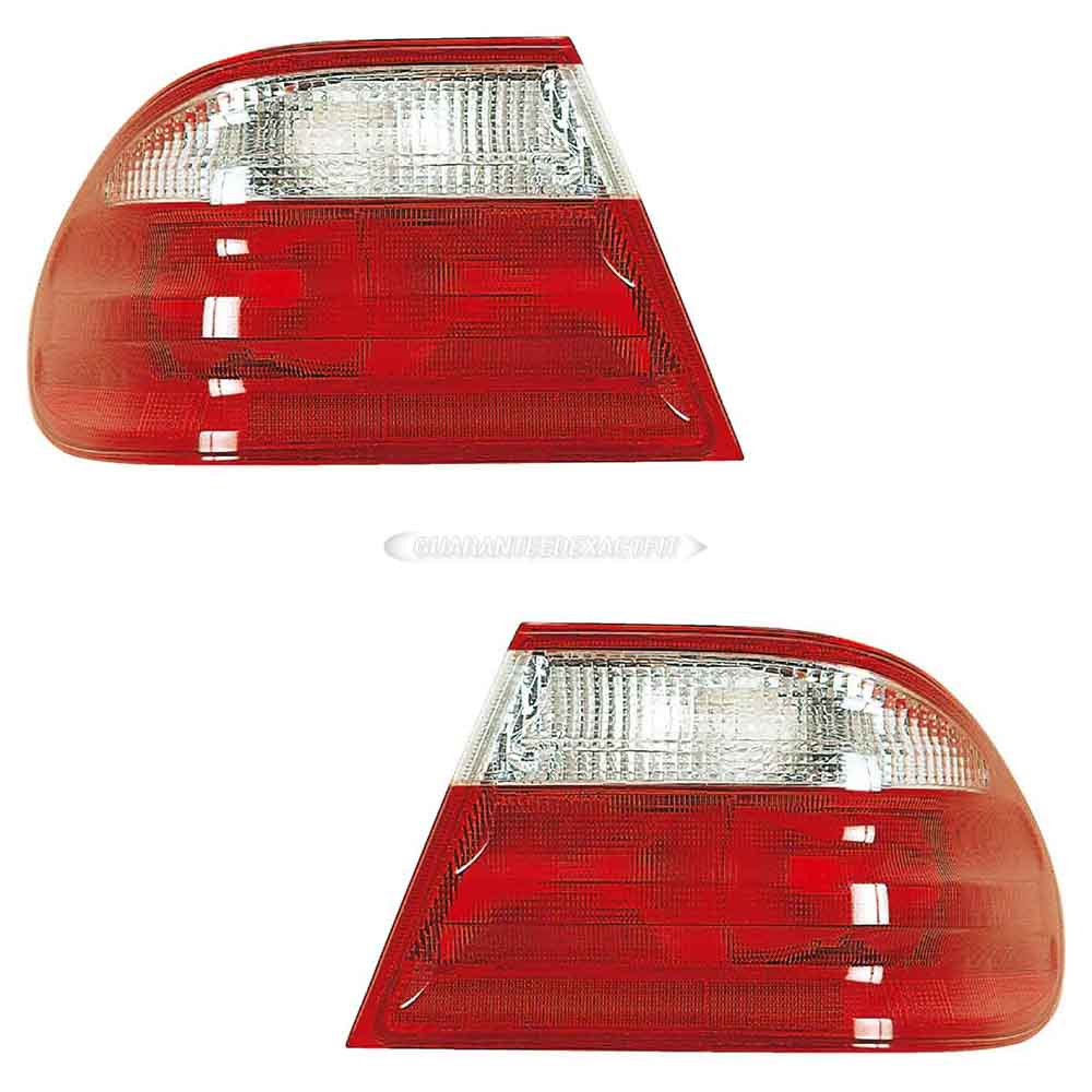 2002 Mercedes Benz E430 Tail Light Assembly Pair