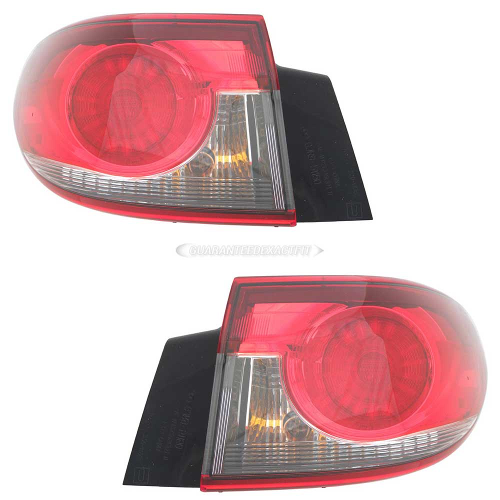 2017 Mazda 6 Tail Light Assembly Pair