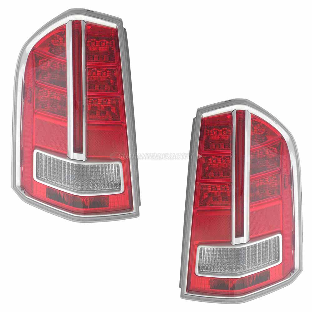 2012 Chrysler 300 Tail Light Assembly Pair