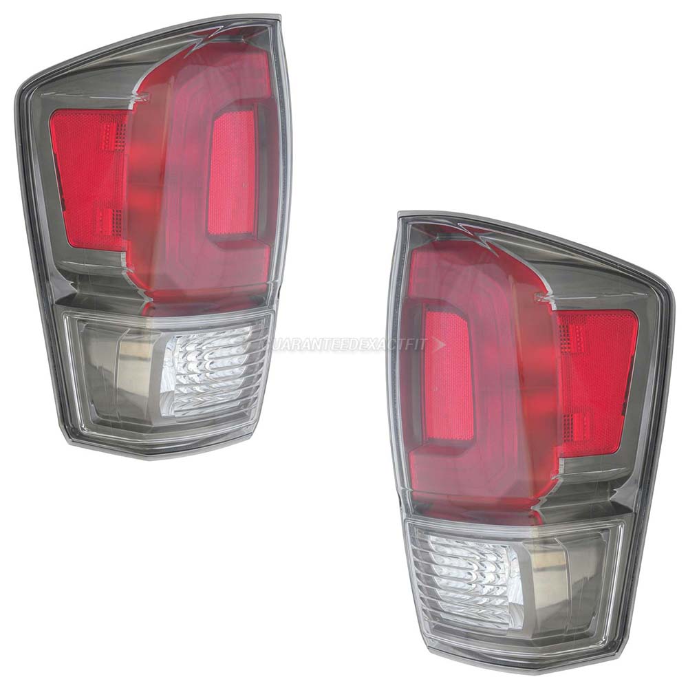 2017 Toyota Tacoma Tail Light Assembly Pair