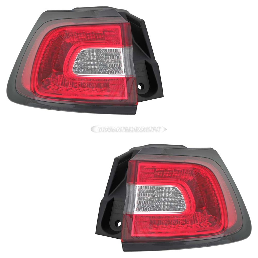 2017 Jeep Cherokee Tail Light Assembly Pair