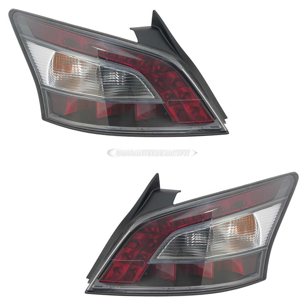 2012 Nissan Maxima Tail Light Assembly Pair