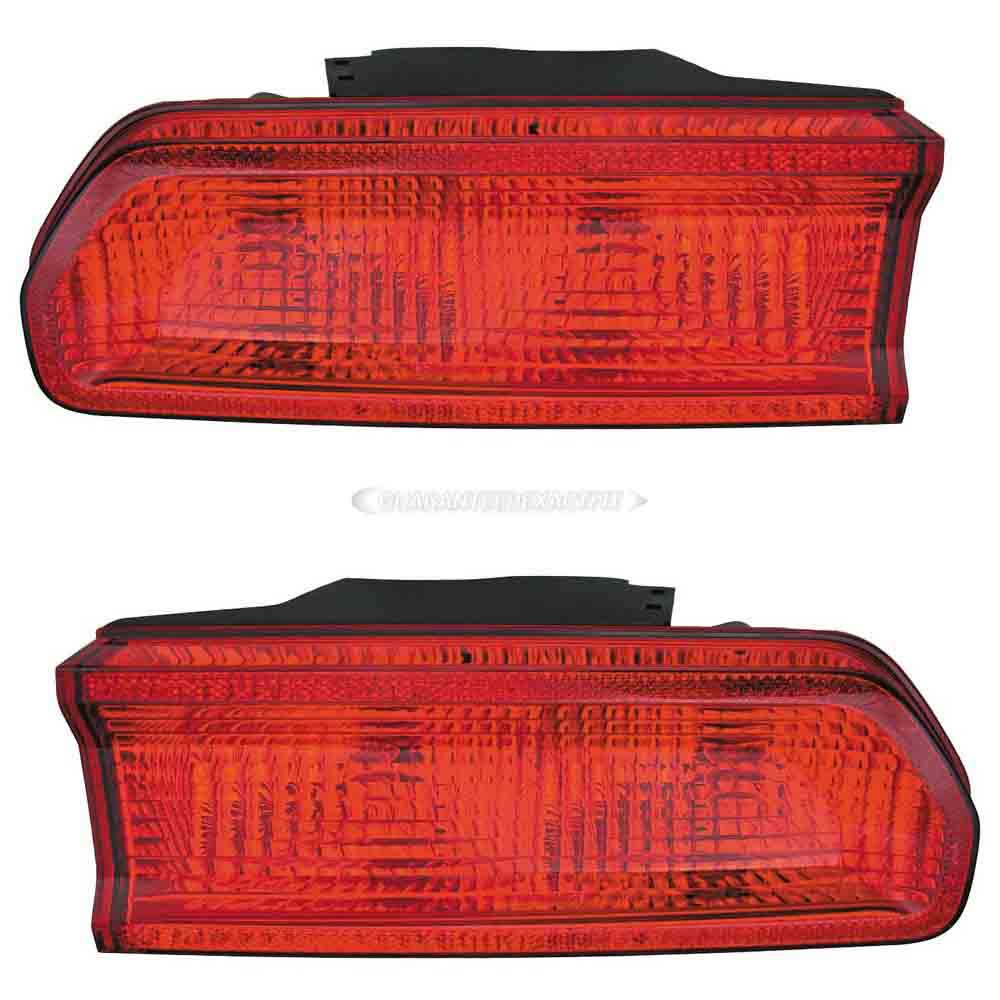 2012 Dodge Challenger Tail Light Assembly Pair