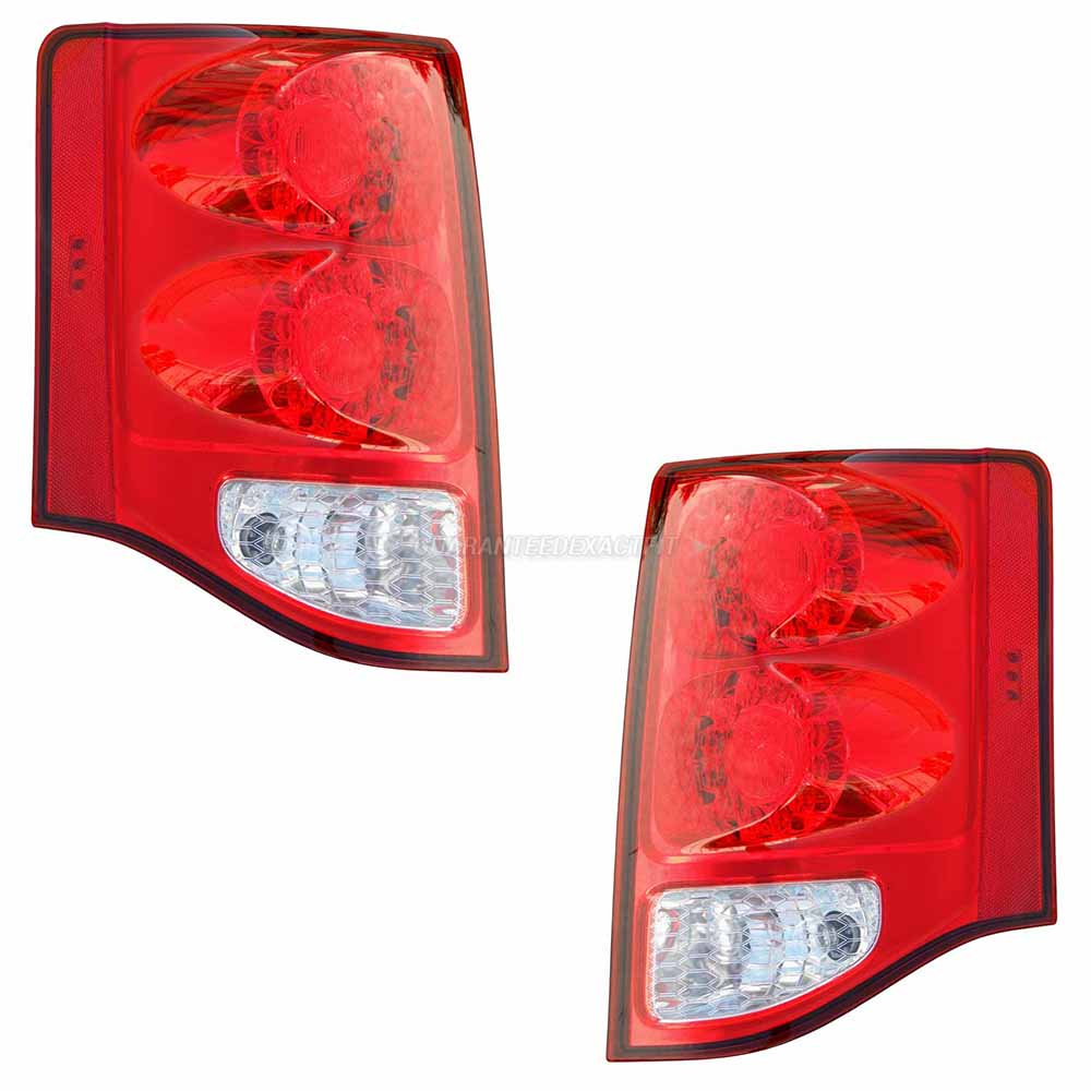2017 Dodge Grand Caravan Tail Light Assembly Pair