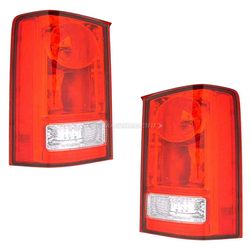 2009 Honda Pilot Tail Light Assembly Pair